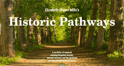 Desktop Screenshot of historicpathways.com