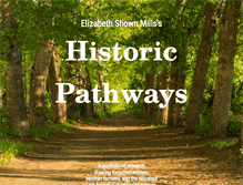 Tablet Screenshot of historicpathways.com